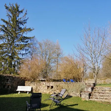 Semesterbostad Aux Refuges Des Catotiers - A Ciel Ouvert & La Cour Interieure Cusey